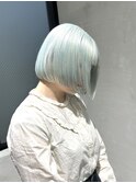 ice blue bob