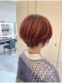 ハイトーン丸みショート