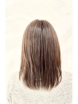 アクセル(Axe-l) 髪質改善メテオカラー×カット　セミロング