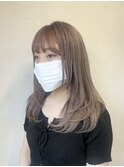 20代30代40代グレージュカラーイルミナカラー透明感【上野】