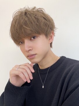 ツーダブル 梅田茶屋町中崎町店(WW..) メンズパーマツイストスパイラルパーマ波巻きパーマメンズカット