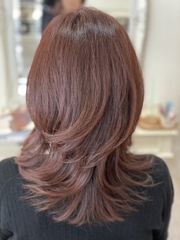 サロン ド コアフュール メランジェ(Salon de coiffure Melange)の写真/ハリやツヤを保ち、いつまでも輝いていたい...綺麗でありたい...そんな女性にピッタリなサロン♪