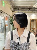 【ADORE横浜】切りっぱなし×ミニボブ