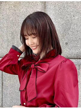 レスピア 銀座(Respia) 大人可愛いストレート×艶カラー【銀座/有楽町】30代40代50代