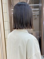 パークレーン アイス イヴェン(park lane ICI yeven)&nbsp;切りっぱなしボブ名古屋タッセルボブ地毛風カラー耳かけボブrena