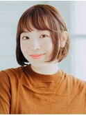 フェミニン×シンプルショートボブ☆20代30代40代50代