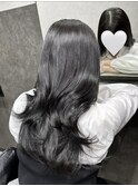 ブルーブラック/レイヤーカット/独自の高濃度水素髪質改善