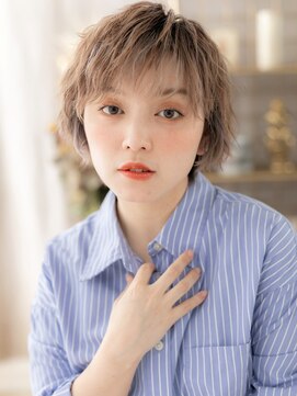 カバーヘア ブリス 大宮西口(COVER HAIR bliss) フレンチカジュアルくせ毛風マッシュパーマh3大宮20代30代40代