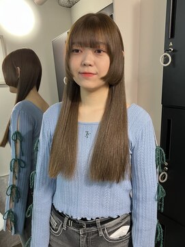 アフィナー 新宿(Afinar) フェイスレイヤー×オリーブベージュ