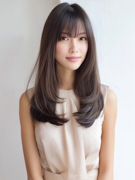 アルトリスト(Altruist Aging×HAIR&SPA) ★ダークアッシュ大人ガーリーボブ着物ミディアムレイヤーカット