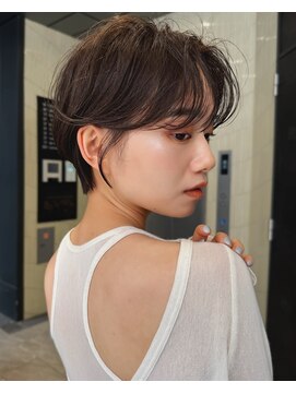 フォト 新宿(foto) デジタルパーマ/チェリーブラウン/ショート