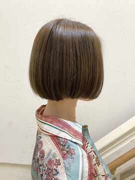 モリオ フロム ロンドン 成増店 【morio成増/一戸】大人かわいいナチュラルボブ