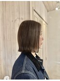 切りっぱなしボブ◎