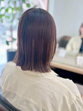 ネオリーブ クーロ(Neolive curro) 小顔タッセルボブ×美髪[ぱつっとボブ/縮毛矯正/横浜韓国]