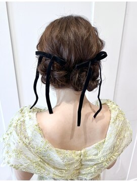 コワファースト  させぼ五番街店(COIFF1RST) ダブルシニヨンarrange★