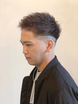 クリック(Click) MEN’S HAIR/ブルーブラック/フェザーパーマ/北九州/小倉