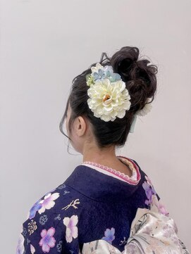 エム インターナショナル 春日部本店(EMU international) 上品に映える立体シニヨン