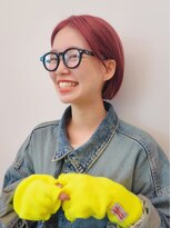 ディッセンバー 伊勢崎(December)&nbsp;切りっぱなしボブ/ミニボブ/丸くないボブ/ヘーゼルベージュ