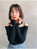 mowen 南堀江　くびれボブ　× レイヤーカット