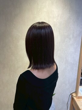 髪質改善/顔周りレイヤーカット/グレージュ[千葉/千葉駅]