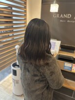 グランジュテ ヘアアンドスパ 真砂(GRAND JETE)&nbsp;ブラウンカラー