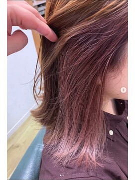 ヘッドスパ/チェリーレッド/ハイレイヤーウルフ/髪質改善/福島市