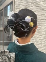 アミリー ひたち野うしく店(Amily)&nbsp;ハイライトバレイヤージュダブルカラーケアブリーチ20代30代