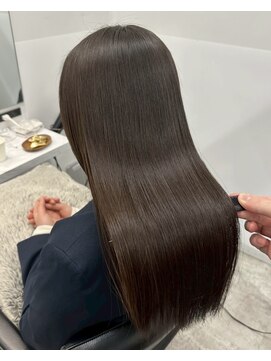 エニー 北千住(any) 艶髪オリーブブラウン×髪質改善トリートメント