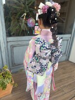 ヘアデザインハレ(hair design HARE) あみ下ろしヘア