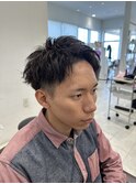 アップバングショート