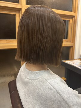 リドルヘアー 黒磯店(Riddle HAIR) 切りっぱなしボブ