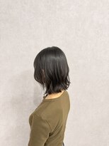 フランチェスカドットボブ(francesca.bob)&nbsp;タッセルボブ×ブルーブラック【渡辺俊弥】梅田