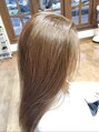 グランミリ(Grand mm)&nbsp;ブリーチなしカラーでダメージを押さえて明るく！