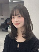 ロンド マーレ 天神大名店(Lond mare) 大人ガーリー/顔まわりカット/20代/30代/レイヤーカット/福岡