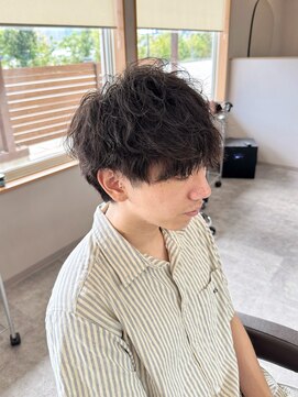 ロルド シェリ(Rold Cheri) 【山本智文】シャドウパーマメンズマッシュ