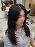 韓国風レイヤーカット【宮本郁弥】