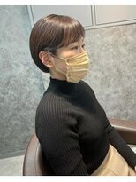 ザ シーワークス ときわ台店(THE Cworks)&nbsp;ショートボブ/マッシュショート/ミニボブ/ベージュ