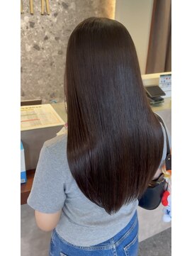 アース コアフュールボーテ 北小金店(EARTH coiffure beaute) さらツヤストレートロング