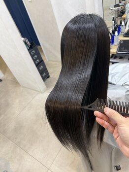 アンレーベル(Unlabel)の写真/悩みに合わせたカウンセリングで髪質改善をご提案♪カラーと相性抜群のトリートメントで憧れのうるつや髪へ