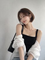 ワゴンバイアフロート(Wagon by afloat) 池袋20代30代髪質改善カラー小顔レイヤーボブ顔周り透明感髪