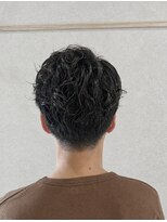 MEN'S soleil 大宮さいたま新都心【メンズソレイユ】MEN'Sパーマ/MEN'Sカット/メンズ&nbsp;ニュアンスウルフ スペインカール さいたま新都心