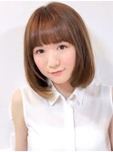 ku-toふんわり小顔可愛いカールハニーヘアボブ！