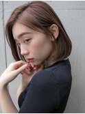 切りっぱなしボブ