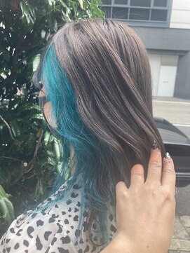 リー 京橋(Lee) 【Lee京橋】ロブ×インナーカラー