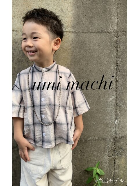 umi machi 笑顔で元気が出るkids short 2021/9/2