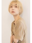 【ki.tone】ブロンドマッシュショート