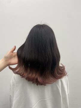 アライブ キチジョウジ(ALIVE Kichijoji) ALIVE kichijoji / グラデーションサーモンピンク