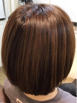 コンフォート スペース ソーラ(comfort space so ra)の写真/【髪質改善コタプレミークトリートメント取扱い有◎】手触りの良い潤いのある艶サラな髪へと導きます♪