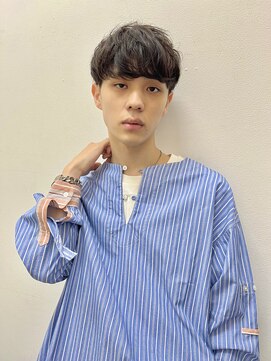 アンリ(Henri) 【かしむらゆうか】メンズショート/束感/ニュアンスパーマ