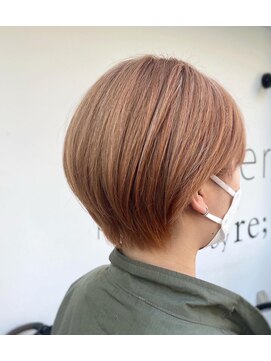 ヘアーメイク ライズ 西田辺店(Hair make rise;) 大人可愛い20代30代40代小顔ウルフレイヤーボブショート